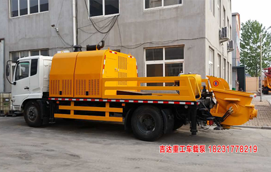 車載式混凝土泵02